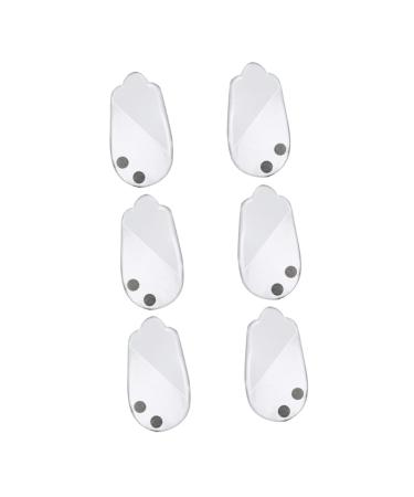 NOLITOY 3 Pairs Orthopedic Heel Pad Flatfoot Insoles Flat Foot Mat Supporting Insole Shoe Pad Flatfoot Corrector Shoes Insole Orthotic Feet Pads Feet Insoles Half Heel Insoles