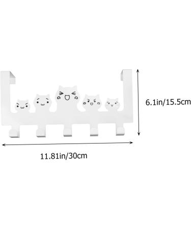 Hook up Cabinet Hanger Cabinet Hooks Purse Hangers Door Over Door Hook Rack Door Back Hanger Creative Door Back Wall Hanger Creative Hook Punch-Free Hook Arm White Robe - Buy Online on GoSupps.com