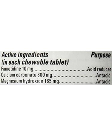 Pepcid Complete Berry Flavor Chewable Tablets - 100 Count Pack - Buy Online on GoSupps.com