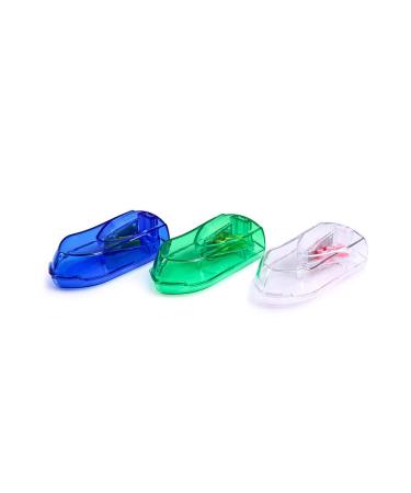 Slice Box Cutting Tablets Tools Pill splitter Pill Cutter Portable Cutting device for TravelStrong and Long-Lasting