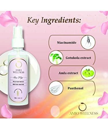 MIYUU Hair Mist Spray for Men and Women | Dry and Frizzy Hair Glossy & Fragrant Hair | Hair Nourishing Spray | 100 Ml - Buy Online on GoSupps.com