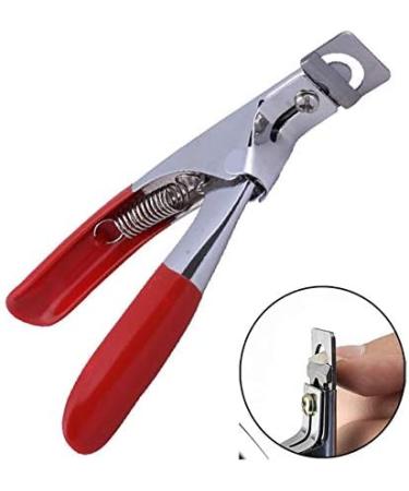 PSGS Cutter Gel Acrylic Fake Nail Clipper Trimmer Tip Manicure Tool Scissor Pedicure Artificial (Color : Rose) - Buy Online on GoSupps.com