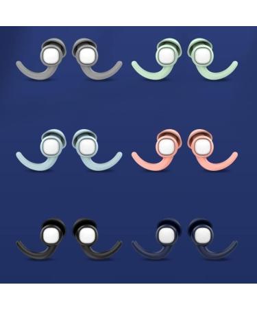 Sleep earplugs All-Night Comfort Silicone Ear Plugs for Sleeping Noise Reduction Silicone Earplugs for Noise Cancelling (Color : Black) (Color : Svart) (Color : Svart) - Buy Online on GoSupps.com