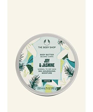 THE BODY SHOP Joy & Jasmine Body Butter 96HR MOISTURE FLORAL & FESTIVE SCENT VEGAN 200ml