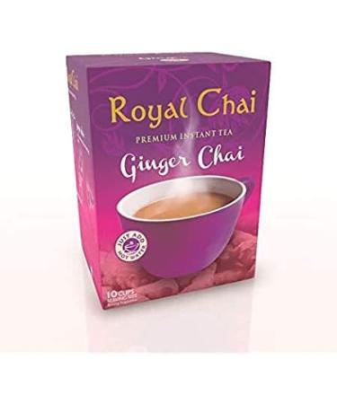  Royal Chai Royal Chai Ginger 220g Indian Sweet Tea Bags (Pack of 4) - Buy Online on GoSupps.com