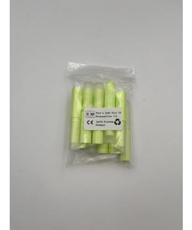 10-Pack Green Lipstick Case Containers | Empty Lip Balm Tubes for DIY Homemade Lip Balm | 4g Plastic Sleeves - Buy Online on GoSupps.com