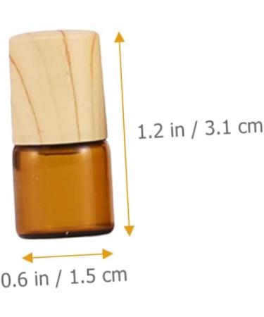 Frcolor 10th Bottle - Refillable Essential Oil Roller Ball & Perfume Bottle | 3.1x1.5x1.5cm | Ideal for Carriage Potion & Lip Gloss | International Shipping Available - Buy Online on GoSupps.com