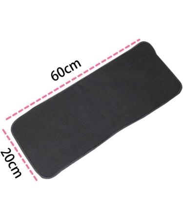 5-Layer Bamboo Microfiber Adult Diaper Insert - Reusable & Washable Nappy Liner for Elderly Men & Women - Super Absorbent & Skin-Friendly - 20x60cm - Buy Online on GoSupps.com