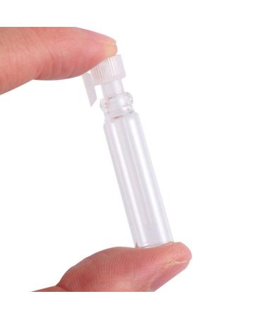 Buy FRCOLOR 100pcs Perfume Essential Oil Sample Vials - Clear Mini Spray Bottles for Travel & Samples - Assorted Colors - Buy Online on GoSupps.com