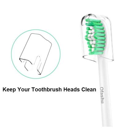 Ofashu Sonicare E-Series Replacement Brush Heads - 6 Pack Compatible with HX7022, HX5610 - Buy Online on GoSupps.com