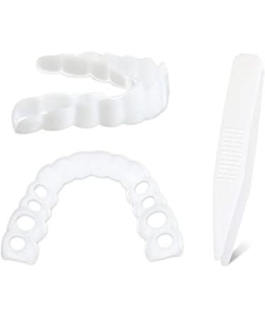 Jiazhouhb 2 Pairs Temporary Fake Teeth - Dental Veneers Artificial Dentures White Cosmetic Prostheses for International Shipping - Buy Online on GoSupps.com