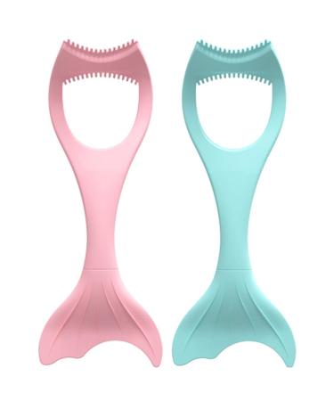 Cabilock 2pcs Mascara Brush Eyeshadow Brush Eye Brow Comb Lash Mascara Guide Lash Shield Eyelash Set