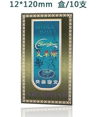 Yanhao Moxa Rolls - Handmade Smoky Wormwood Moxibustion Rolls (12x120mm 10pcs) for Optimal Healing - Buy Online on GoSupps.com
