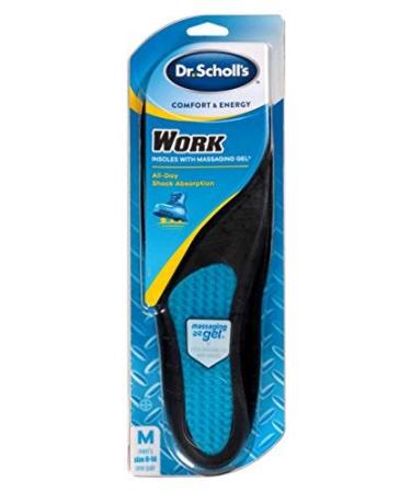 Dr. Scholls Work Massaging Gel Mens (Size 8-14) (2 Pack)