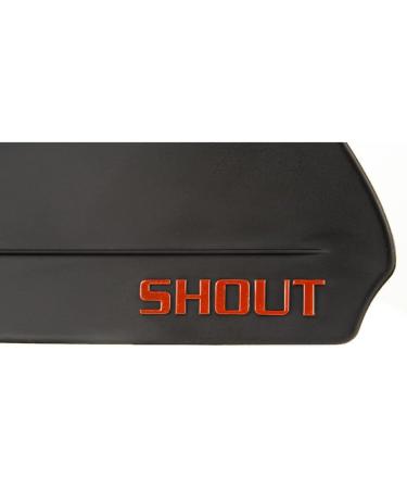 SEAC Shout Adult Long Fins 9.5-10 Black - For Scuba Diving, Freediving & Spearfishing - Buy Online on GoSupps.com