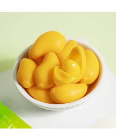 Thai Mango Soft Candy 62g/bag Mango Peelable Candy 50% Juice Content gummy candy Fruit Juice Fudge Peeling Gummy Candy Healthy Desserts Wedding Candies Sweets Instant fruit Snacks gift (2 bag) - Buy Online on GoSupps.com