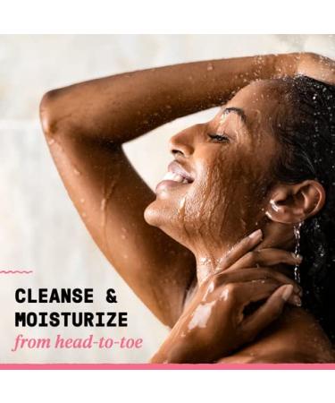 Alaffia African Black Soap with Rosewater Peony 32 Fl Oz - Authentic All-in-One Formula - Buy Online on GoSupps.com