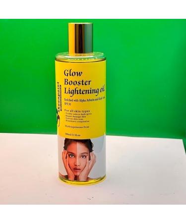 SKEENPOINT GLOW BOOSTER Lightening Oil Whitening Glow 300ml SPF30 - Buy Online on GoSupps.com