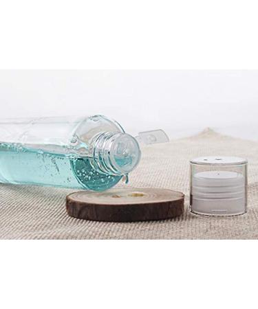 150ml Refillable Transparent Plastic Bottles for Makeup & Liquids - 3 Pack Cosmetic Containers with Screw Caps - Buy Online on GoSupps.com