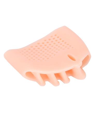 Silicone Bunion Corrector - Hallux Valgus Flat Iron Toe Protector for Pain Relief | Skin Color (Nude) - Foot Care Solution - Buy Online on GoSupps.com