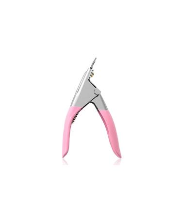 UNbit Nail Clipper Professional Nail Art Clipper Special Type U Word False Tips Edge Cutters Manicure Colorful Stainless Steel Nail Art Tools