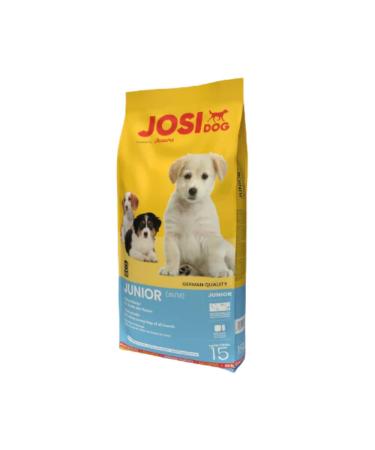 JosiDog Junior Dry Food for Puppies and Young Dogs (1 x 15 kg) - Gluten-Free Formula for Better Tolerance - Complete Food - Powered by Josera - 1 Pack