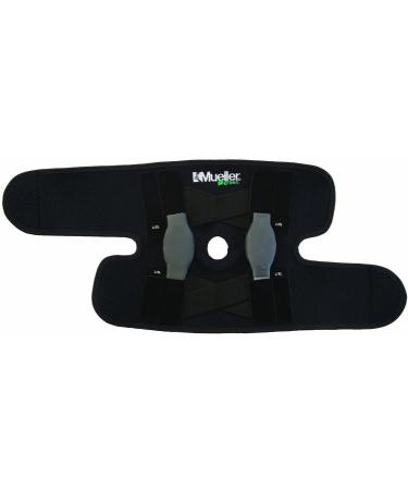 MUELLER Green Adjustable Hinged Knee Brace - Black/Green One Size Fits Most | International Shipping Available - Buy Online on GoSupps.com