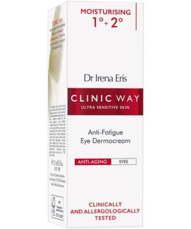 Dr Irena Eris Clinic Way Dermocream for Eye Fatigue 50ml - International Shipping Available - Buy Online on GoSupps.com