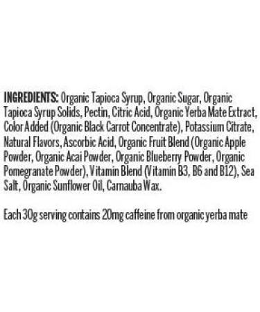 PROBAR Bolt Organic Energy Chews - Raspberry, Gluten-Free, Non-GMO, USDA Organic, 12-Pack - Buy Online on GoSupps.com
