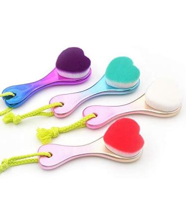 iFutniew Purple Portable Silicone Brush Colorful Face Cleaning Face Washing Product - Buy Online on GoSupps.com