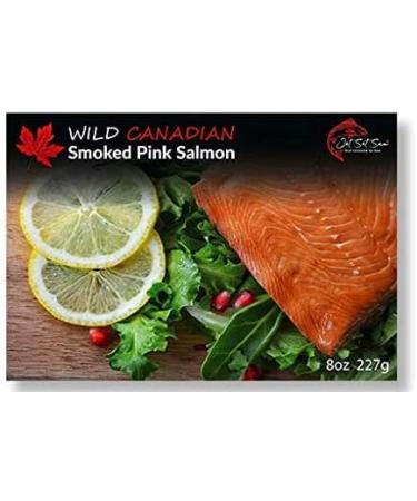 Smoked Salmon Christmas Food Gift Pack Featuring Wild Canadian Salmon and 3 Packs of Salmon Jerky | Food Gift Box (All Salmon Pack With Jerky + 8 oz Tuna) - Buy Online on GoSupps.com