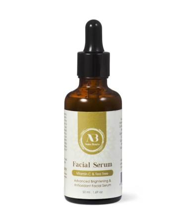 Vitamin C Serum for face Anti-Aging Brightening Firming Facial Fine Lines Corrector Wrinkles and Acne With Tea Tree (1.69 oz)