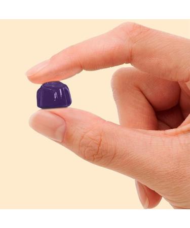 Feed That Brain Daytime Calm Gummies L-Theanine (Banana Blueberry Smoothie) 60 pc Gluten-Free Vegan Stress Relief Gummies - Buy Online on GoSupps.com