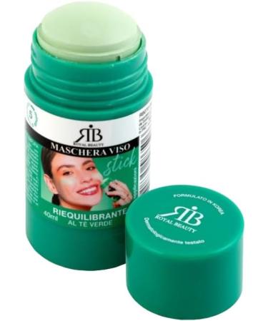  Royal Beauty Royal Beauty Green Tea Rebalancing Face Mask Stick 40 ml - Buy Online on GoSupps.com