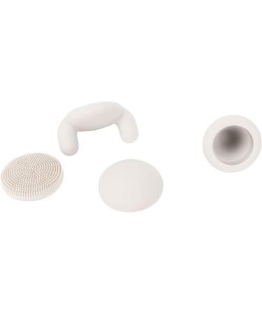 Angrek Muscle Massage Device Replacement Heads - 4 Mini Silicone Attachments for Deep Tissue Relief - Light Gray - Buy Online on GoSupps.com