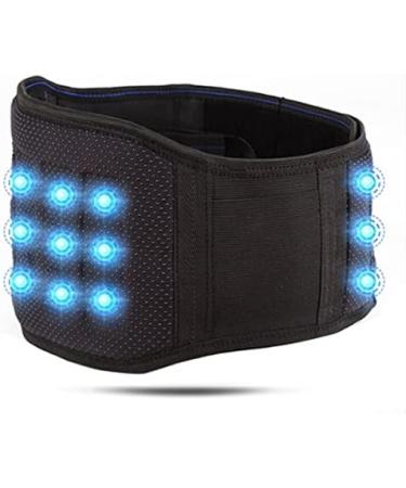 Self-Warming Lordosis Support Belt for Pain Relief & Injury Prevention - Hot Press & Magnetic Warmth - XL Black Waist/Abdominal Support - Buy Online on GoSupps.com