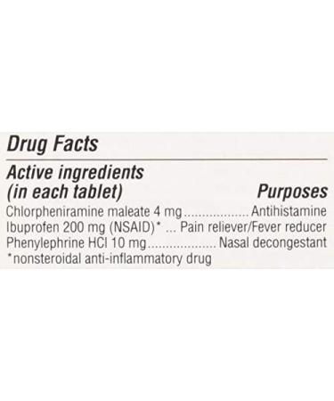 Advil Allergy & Congestion Relief - 20 Coated Tablets - Buy Online on GoSupps.com