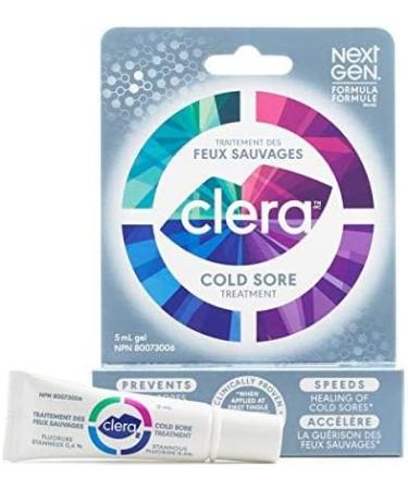 Clera Cold Sore Treatment Cream Clinically Proven to Heal in 2 Days* - 5ml - Buy Online on GoSupps.com
