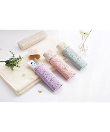 WOIWO 2PCS Portable Travel Toothbrush Container - Simple & Elegant Design - Buy Online on GoSupps.com
