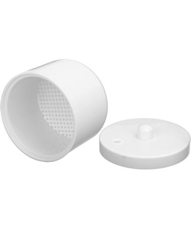 Portable Nail Art Cleaning Box Manicure Tools Cleaning Container Nail Art Tool Cleaning Cup for Nail Art Tool(white) - Buy Online on GoSupps.com