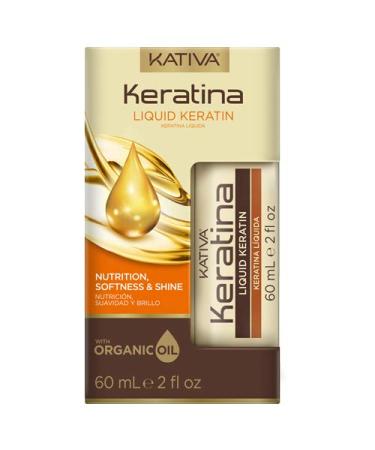 Kativa Keratina Liquid Keratin Hair Oil 60ml | Nourishing Keratin Treatment for Smooth Shiny Hair - Shop Internationally - Buy Online on GoSupps.com