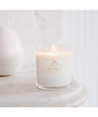 Shop Sun Kissed Large Soy Candle 9.5 oz - Soap & Paper Factory | Eco-Friendly International Shipping - Buy Online on GoSupps.com