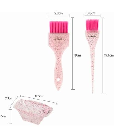 Professional Hair Colouring Tools Kit - Hair Dye Brushes and Tinting Bowl Set - Buy Online on GoSupps.com