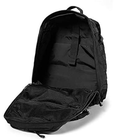 5.11 Tactical Backpack Rush 24 2.0 - Medium Size, 37L Capacity, Black - CCW and Laptop Compartment - Style 56563 - Buy Online on GoSupps.com