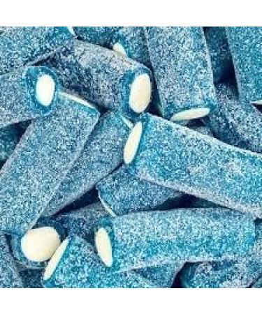 Sour Blue Raspberry Filled Pencils Bites - 1KG Bag - Fizzy Sweets - Baby Shower Sweets - Gender Reveal Sweets - Buy Online on GoSupps.com