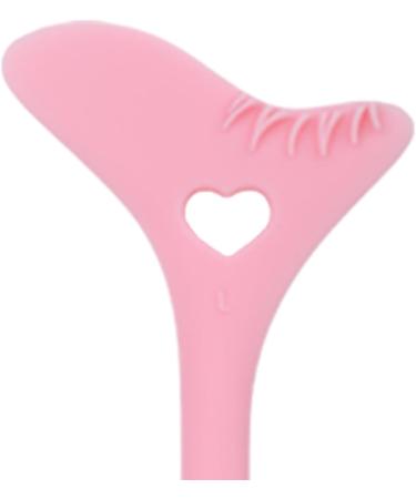 Silicone Stencils Winged Tool Eyebrow Pencil Multifunctional Makeup Guide Tool for Eyelash pink - Buy Online on GoSupps.com