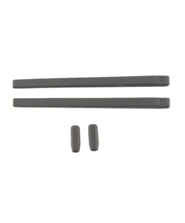 Perffite silicone rubber Temple ear socks and nose pads set for fit ic!IC Berlin Eye Prescription Glass glasses frame (gray - 1 set) gray - 1 set