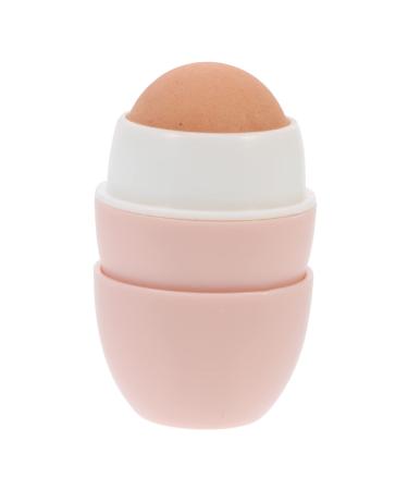 Housoutil Volcanic Stone Oil-absorbing Ball Facial Massager Mini Oil Skin Deoiling Product Face Degreasers 5x3cm Pink