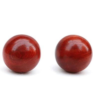 Gleavi 6 STK Wooden Massage Balls for Hands & Body - Stress Reliever & Hand Exercise Tool - Buy Online on GoSupps.com