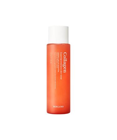 Bergamo Essential Intensive Collagen Skin Toner 7.1fl oz/210mL | Made in Korea K Beauty Korean Skin Care moisturizer for Combination Skin Types Zero-Irritation Wrinkle Care Astringent Minimizes Pores